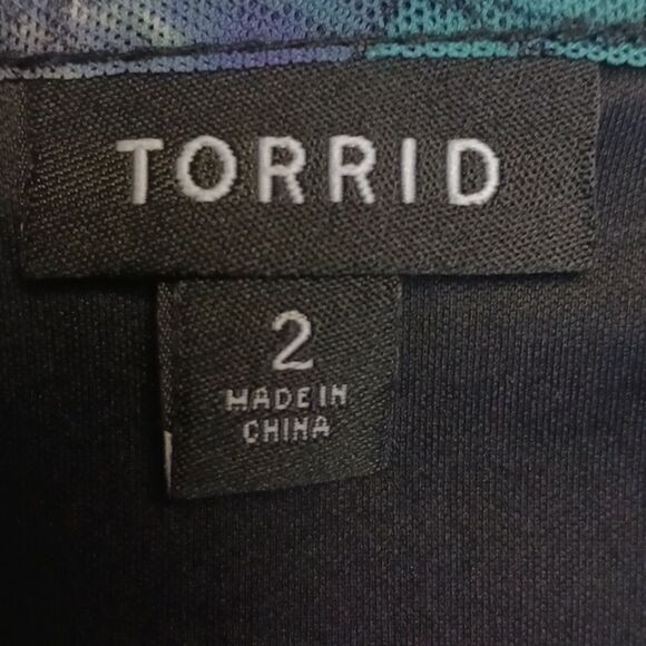 TORRID Plus Size, Roses Skulls Tank Mesh Midi Dress. - Picture 14 of 17